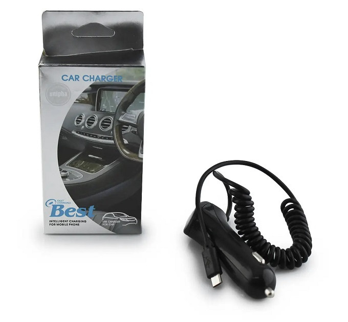 Автомобільний зарядний пристрій Car MICRO 12v ART 4409