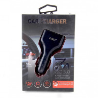 Автомобільний зарядний пристрій 4-USB QC3.0 №009 7A Автомобільний зарядний пристрій 4-USB QC3.0 №009 7A