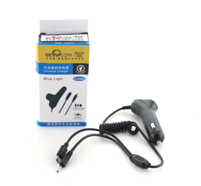 Автомобильное зарядное устройство Car 12v 2в1 (Nokia+micro)