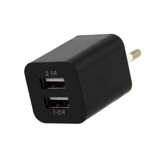 Сетевое зарядное устройство USB 2100 2USB (адаптер)