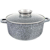 Котел UNIQUE UN-5212 1.25 л (16*7.5см, круглий, гранітний) Котел UNIQUE UN-5212 1.25 л (16*7.5см, круглий, гранітний)