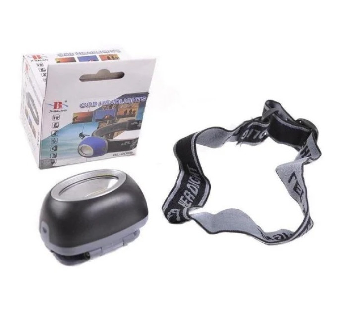 Ліхтарик налобний BAILONG BL-936 COB USB