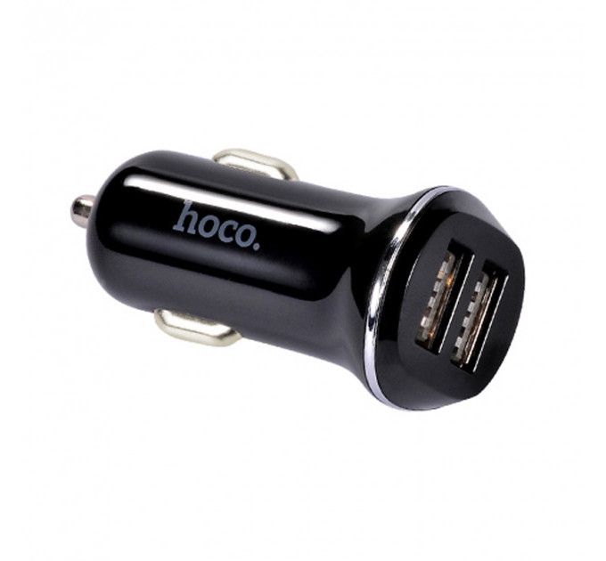Автомобільний зарядний пристрій 2-USB HOCO Z1