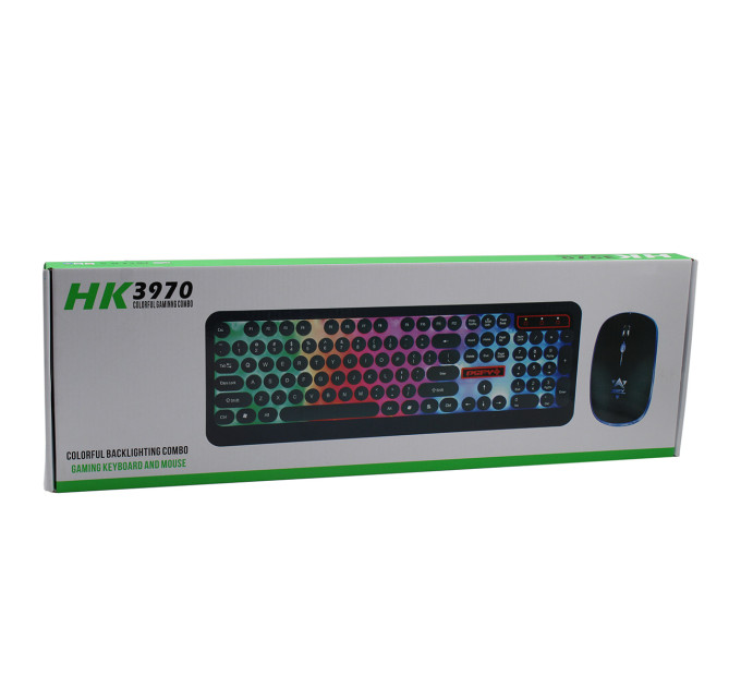 Клавіатура з мишкою UKC HK-3970 (з підсвічуванням)