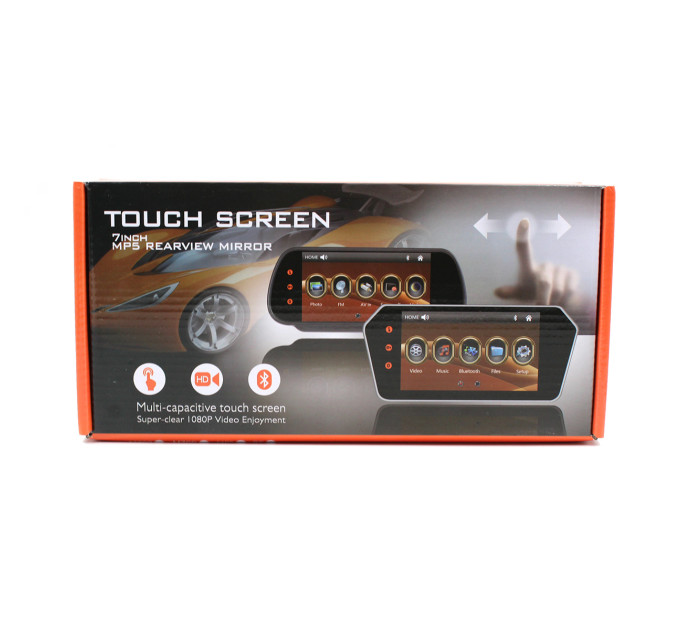 Дзеркало заднього виду UKC 7inch MP5 Touch Screen DVR