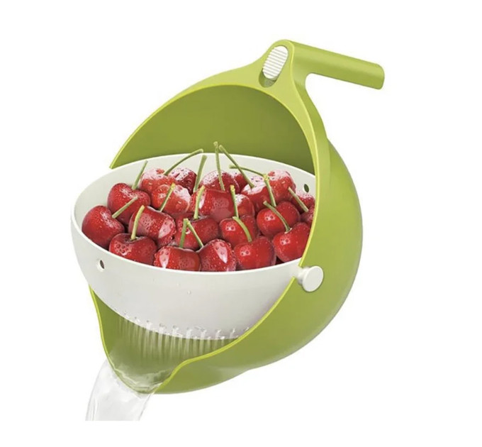 Друшлаг MESH STRAINER Drain Basket (2в1, друшлаг-ківш)