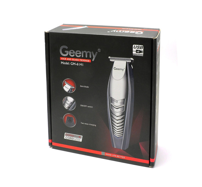 Машинка для cтрижки GEMEI GM-6141 (RS)