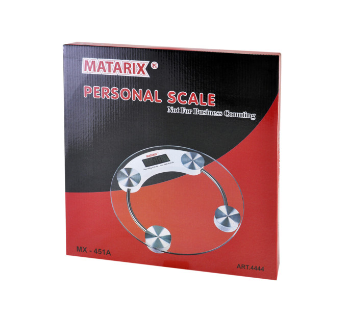 Ваги для підлоги MATARIX MX-451A 180кг (Кругі)