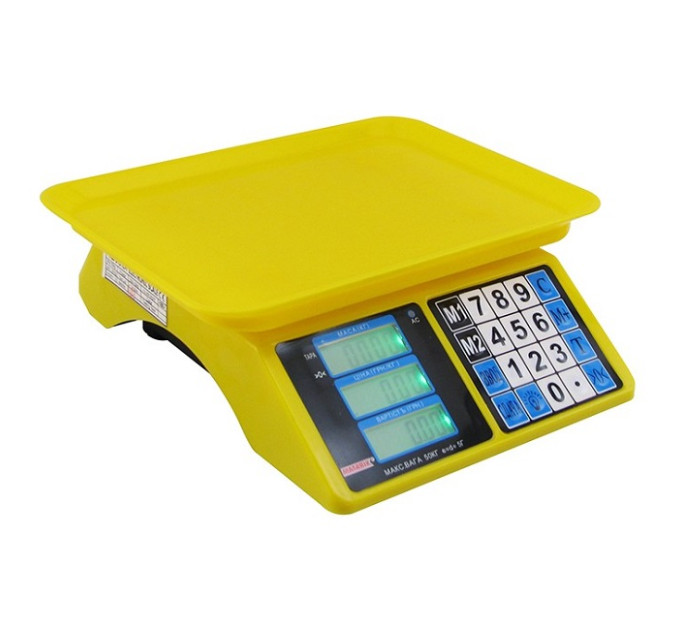 Ваги торговельні MATARIX MX-412 50кг M