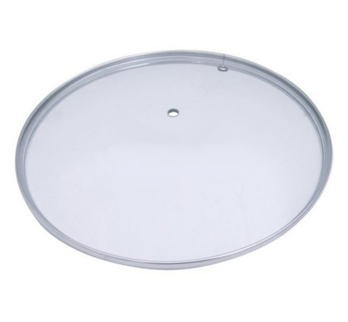 Кришка скляна (плоска, без ручки) FRU-1008A 16см