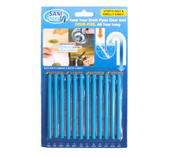 Палички для усунення засорів Sani Sticks