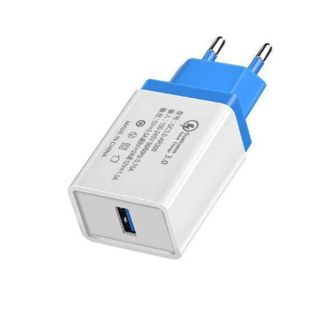 Зарядний пристрій Fast Charge QC3.0 1-USB AR (адаптер)