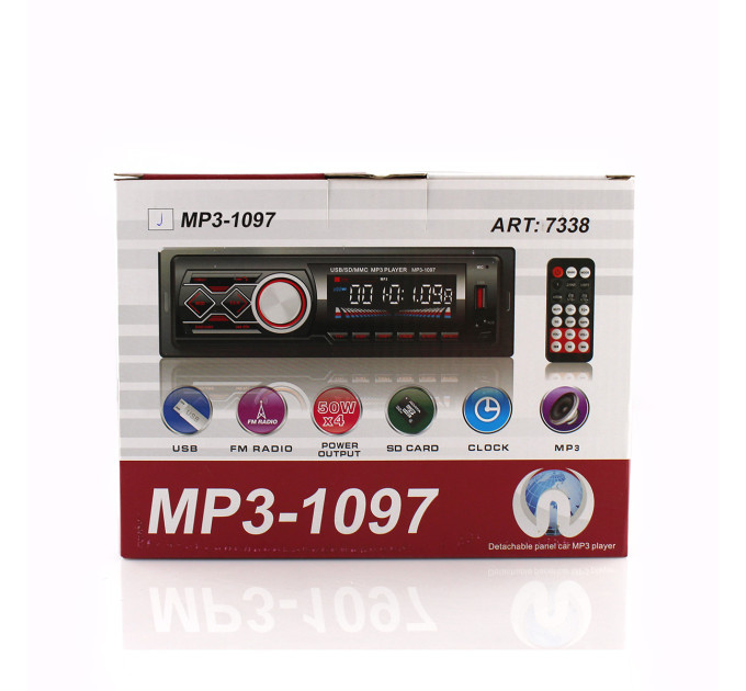 Автомагнитола MP3-1097 ISO+BT
