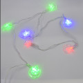 Гирлянда-нить (String-Lights) 20Parts-2 внутренняя, пров.:прозрачный, 3м (Разноцветная)