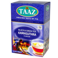 Чай TAAZ Камасутра зелений/чорний 100 гр