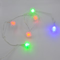 Гирлянда-нить (String-Lights) 20Parts-6 внутренняя, пров.:прозрачный, 3м (Разноцветная)