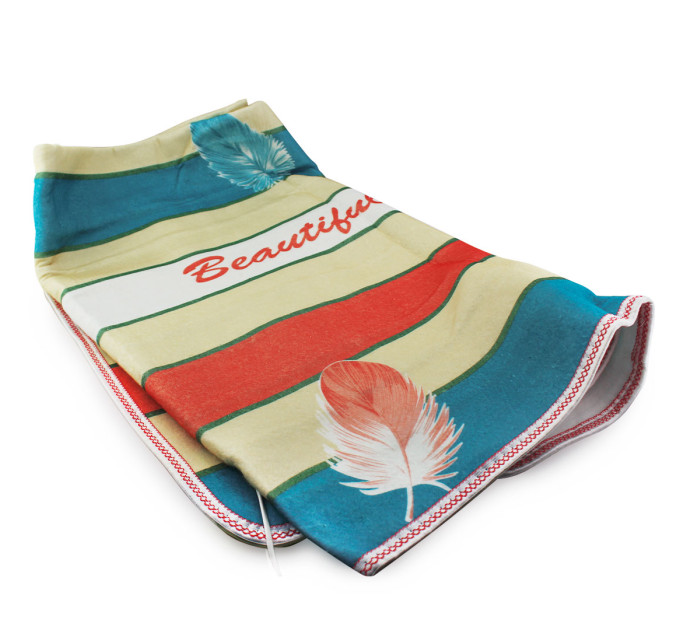 Простирадло електричне Electric Blanket 150х120см (смуги, Кольорове)