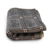 Простирадло електричне Electric Blanket 150х120см (клітчасте, Сіра)