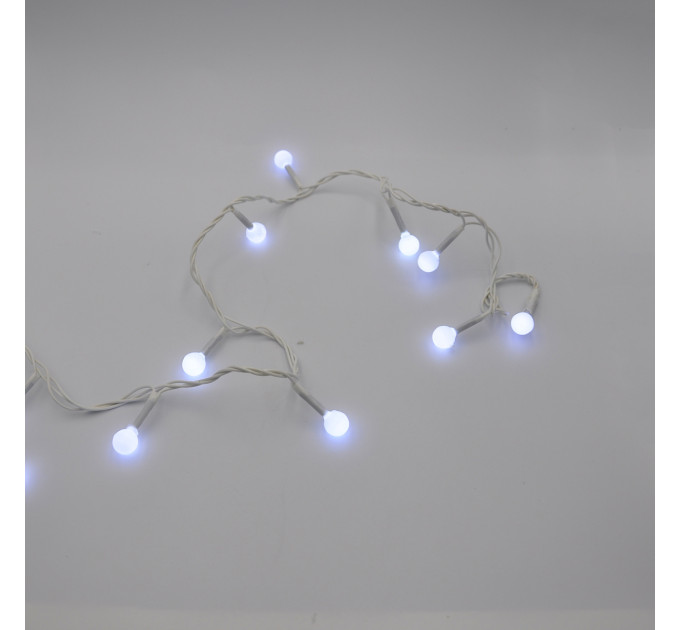 Гірлянда-нитка (String-Lights) 100W-6-1 внутрішня, пров.: білий, 7м (Білий)
