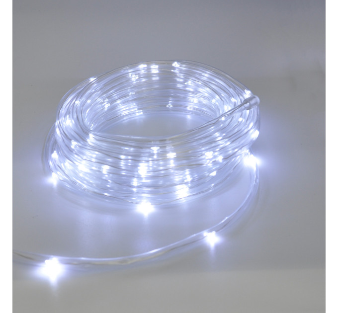Гирлянда-лента (Rope-Lights) Copper Wire100W-3 наружная, пров.:прозрачный, 10м (Белый)