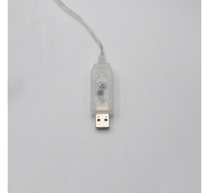 Гірлянда-стрічка (Rope-Lights) Copper Wire100B-3 зовнішня, пров.:прозорий, 10м (Синій)