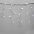 Гірлянда-бахрома (Icecle-Lights) 120 Short curtain-W-1 зовнішня, пров.: білий, 5м (Білий)