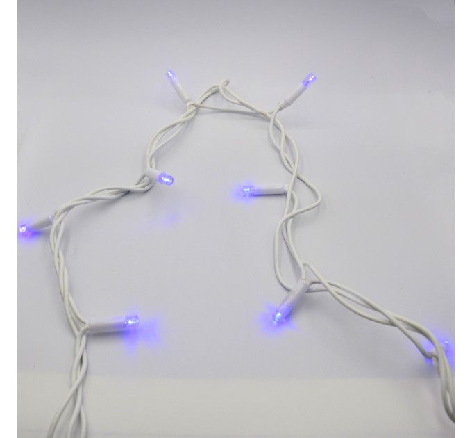 Гірлянда-нитка (String-Lights) 3.3Line100-B зовнішня, пров.: білий, 10м (Синій)