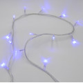 Гирлянда-нить (String-Lights) 500B-1 внутренняя, пров.:прозрачный, 30м (Синий)