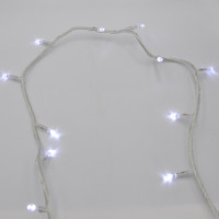 Гірлянда-нитка (String-Lights) 500W-1 внутрішня, пров.:прозорий, 30м (Білий)