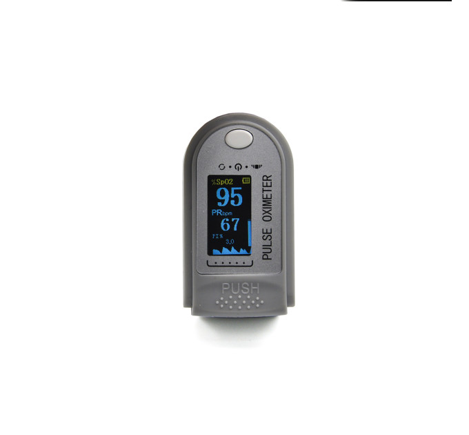 Пульсоксиметр FINGERTIP PULSE Oximeter SP07 (Серый)