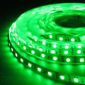 Гірлянда-стрічка LED 5050 G зовнішня, пров.:прозорий, 5м (Зелений)