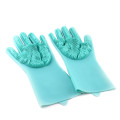 Рукавички для миття посуду із щіткою Kitchen Gloves