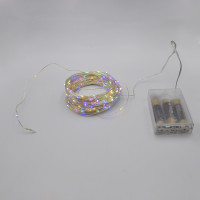 Гірлянда-роса (Copper Wire) 200M-1 внутрішня, пров.:прозорий, (Різнокольорова)