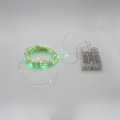 Гирлянда-роса (Copper Wire) 200G-1 Batteryвнутренняя, пров.:прозрачный,  (Зеленый)