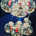 Гірлянда-штора (Curtain Copper) Ball 200WW-1 універсальна, пров.:прозорий, 3м (Білий-теплий)