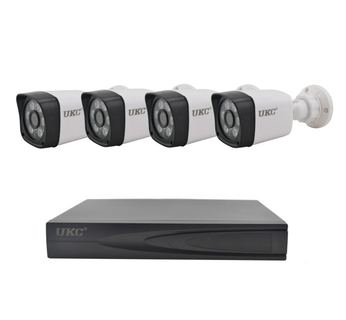 Комплект видеонаблюдения DVR Kit D001-4CH на 4 камеры