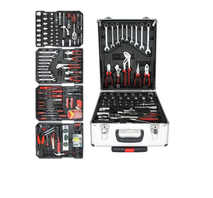 Набір інструментів 408 предметів Tools Set KRAFFTEC