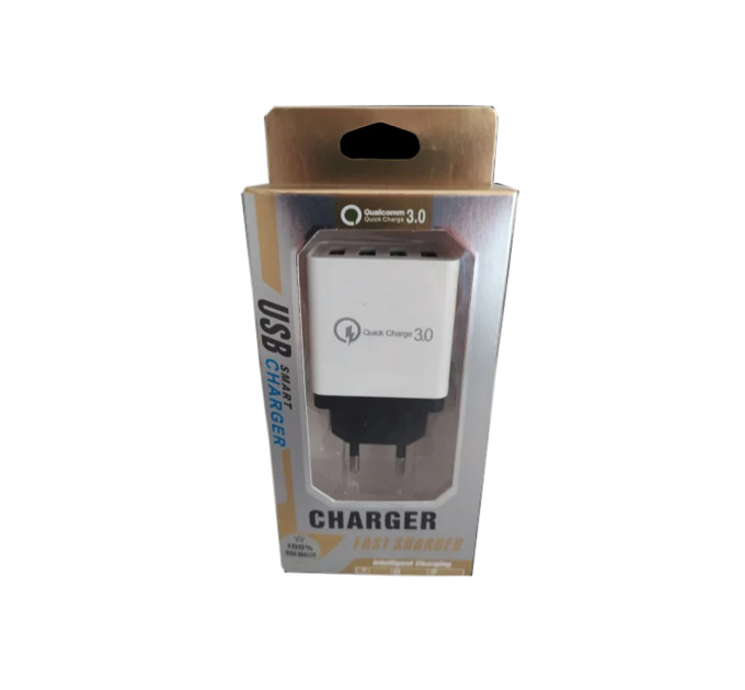Сетевое зарядное устройство Fast Charge 220v 4 USB