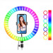 Кільцева лампа RGB 26 см MJ26 LED RING FILL LIGHT BlackBox (c 1 держ.) (СP)
