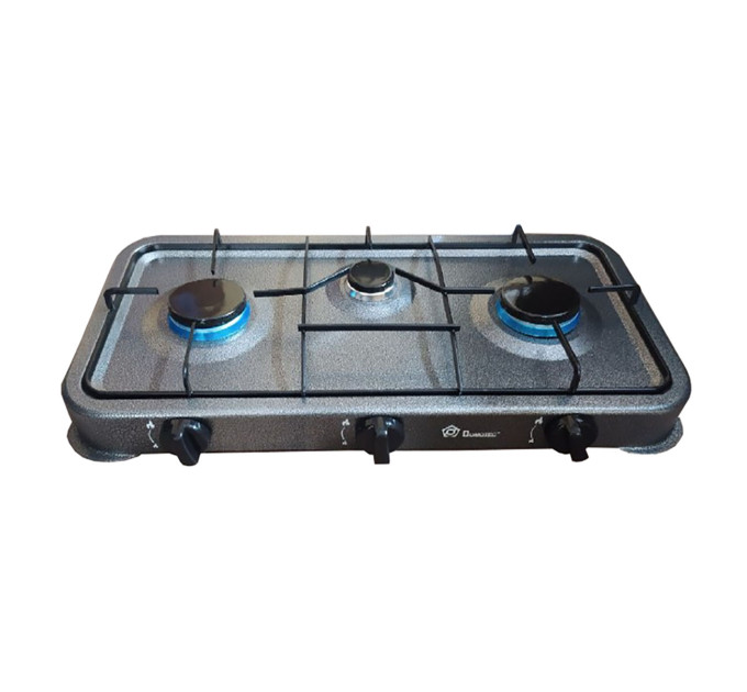 Плита газова Domotec MS-6603 3кф. (Сірий)