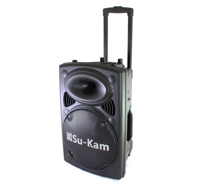 Колонка Su-Kam BT 120D + 2 мікрофони 12v\220v