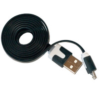 Кабель USB - Micro USB 1m DATA FLAT Кабель USB - Micro USB 1m DATA FLAT