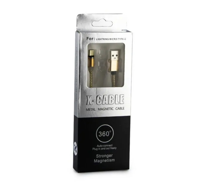 Кабель USB - Type-C Magnet X-CABLE M3/AR70