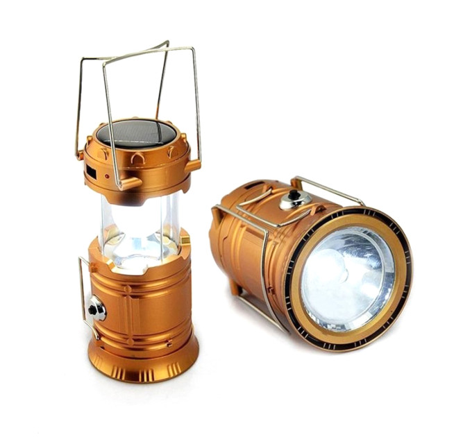 Фонарик для кемпинга Camping SX-5800T + Solar