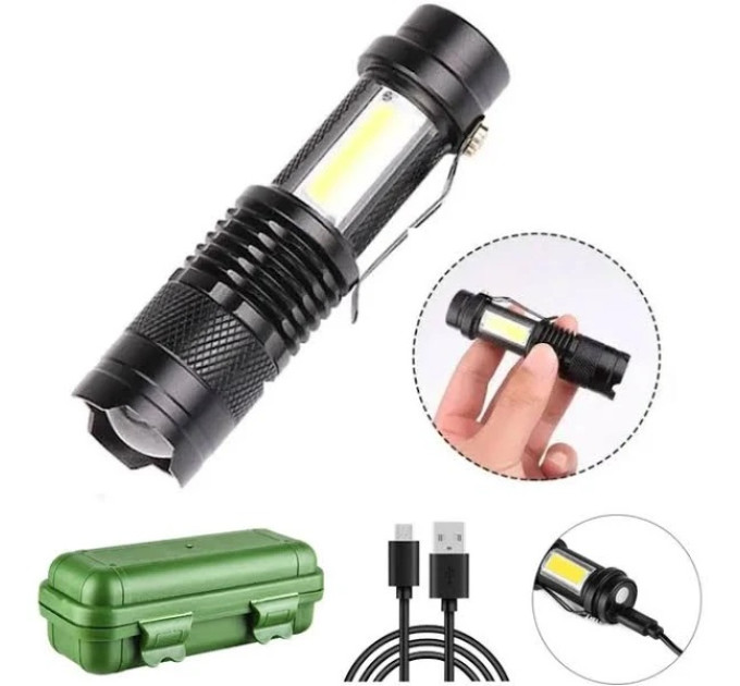 Ліхтарик ручний BAILONG BL-8468-525 USB