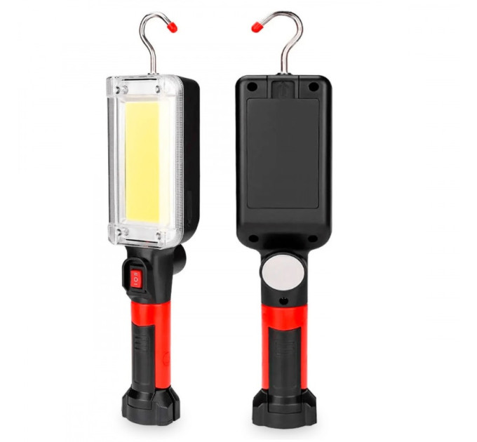 Фонарик ручной BL-8859B COB 2*18650 BATTERY USB CHARGE