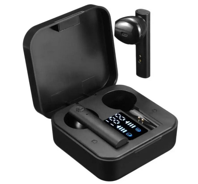 Навушники TWS MiPods PRO+LCD MI (Чорні та Білі)