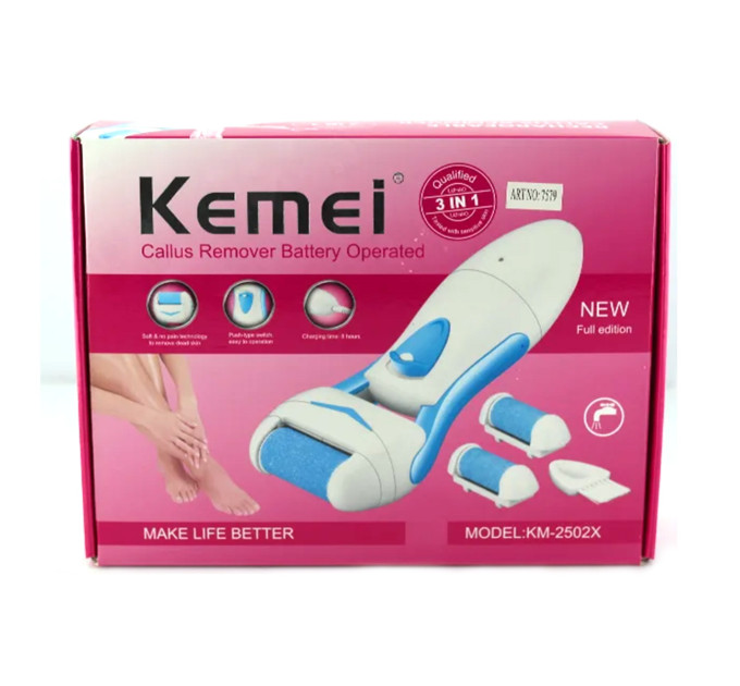 Електрична роликова пилка Kemei KM-2502X 3в1