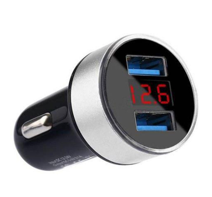 Автомобільний зарядний пристрій 2-USB HZ HC6