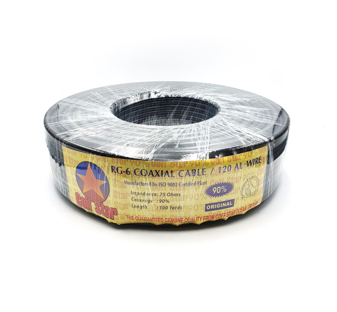 Кабель антенний RG6 100 м